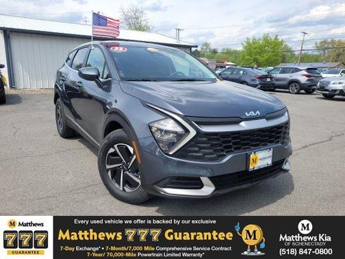 Gravity Gray 2023 Kia Sportage Hybrid LX