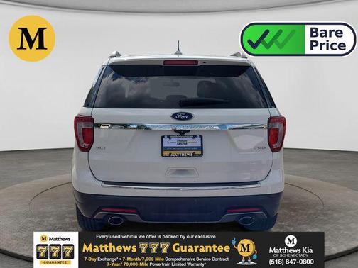 Oxford White 2018 Ford Explorer XLT