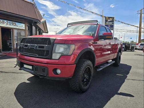 Red 2011 Ford F-150 FX4