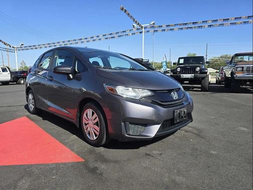 Modern Steel Metallic 2015 Honda Fit LX