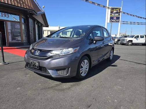 Modern Steel Metallic 2015 Honda Fit LX