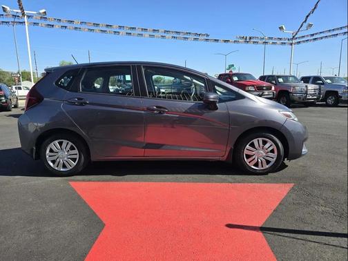 Modern Steel Metallic 2015 Honda Fit LX