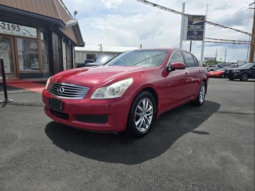 Garnet Ember Pearl 2007 INFINITI G35x Base