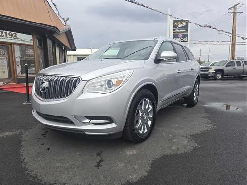 Quicksilver Metallic 2017 Buick Enclave Leather