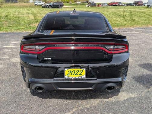 Pitch Black Clearcoat 2022 Dodge Charger Scat Pack