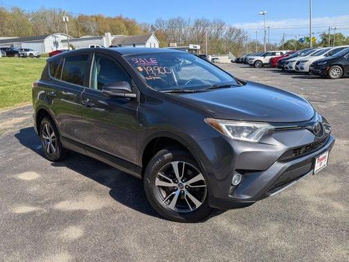 Gray 2017 Toyota RAV4 XLE