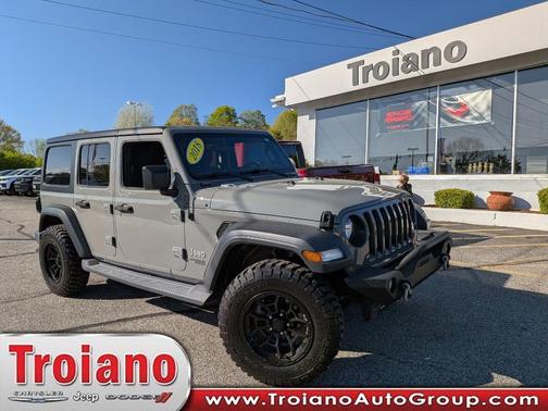 Sting Gray Clearcoat 2018 Jeep Wrangler Unlimited Sport