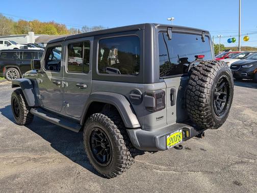Sting Gray Clearcoat 2018 Jeep Wrangler Unlimited Sport