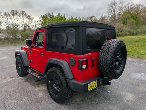 Firecracker Red Clearcoat 2024 Jeep Wrangler Sport