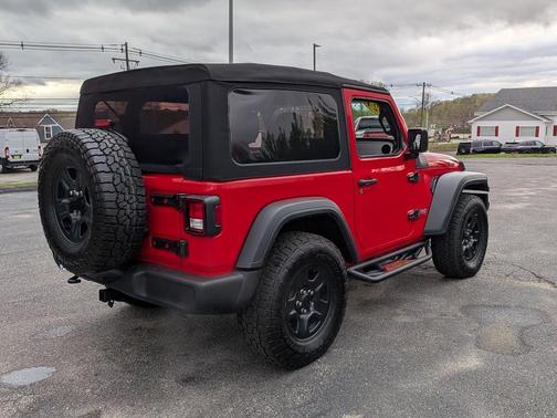 Firecracker Red Clearcoat 2024 Jeep Wrangler Sport