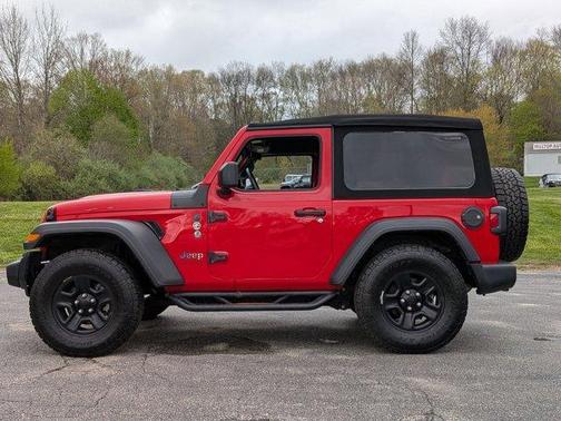 Firecracker Red Clearcoat 2024 Jeep Wrangler Sport