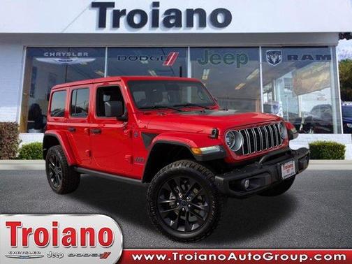 Firecracker Red Clearcoat 2025 Jeep Wrangler 4xe Backcountry