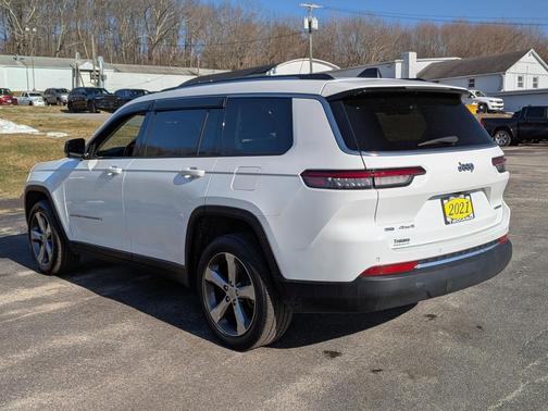 Bright White Clearcoat 2021 Jeep Grand Cherokee L Limited