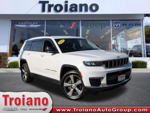 Bright White Clearcoat 2021 Jeep Grand Cherokee L Limited