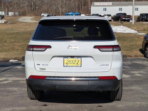 Bright White Clearcoat 2021 Jeep Grand Cherokee L Limited