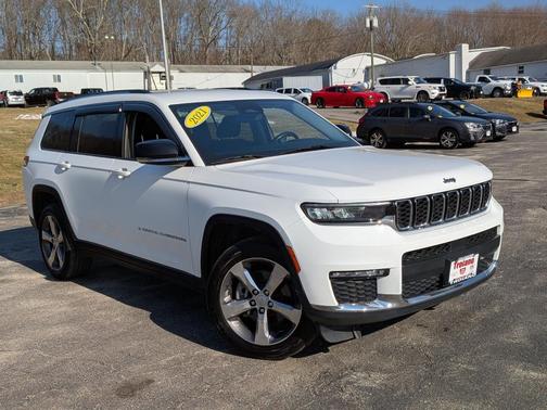 Bright White Clearcoat 2021 Jeep Grand Cherokee L Limited