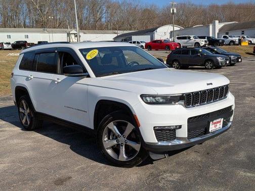 Bright White Clearcoat 2021 Jeep Grand Cherokee L Limited