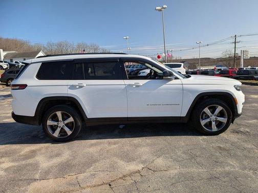 Bright White Clearcoat 2021 Jeep Grand Cherokee L Limited