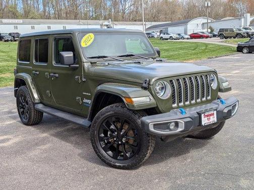 Sarge Green Clearcoat 2022 Jeep Wrangler Unlimited 4xe Sahara