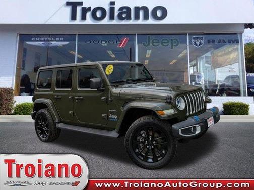 Sarge Green Clearcoat 2022 Jeep Wrangler Unlimited 4xe Sahara