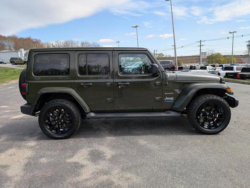 Sarge Green Clearcoat 2022 Jeep Wrangler Unlimited 4xe Sahara