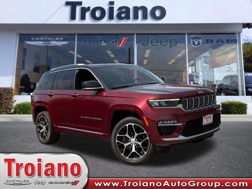 Velvet Red Pearlcoat 2023 Jeep Grand Cherokee 4xe Summit