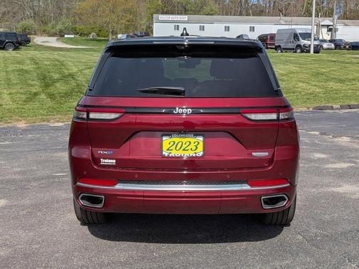 Velvet Red Pearlcoat 2023 Jeep Grand Cherokee 4xe Summit