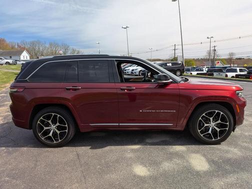 Velvet Red Pearlcoat 2023 Jeep Grand Cherokee 4xe Summit