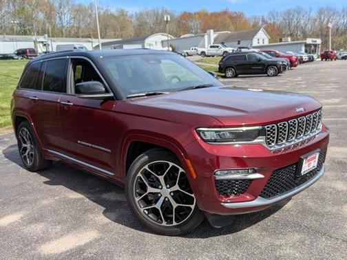 Velvet Red Pearlcoat 2023 Jeep Grand Cherokee 4xe Summit