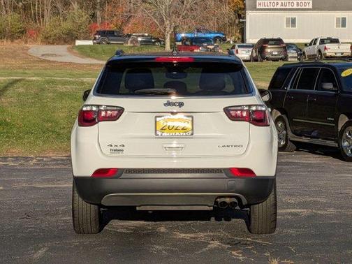 Bright White Clearcoat 2022 Jeep Compass Limited