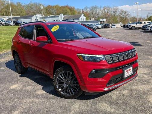 Redline Pearlcoat 2022 Jeep Compass (RED) Edition