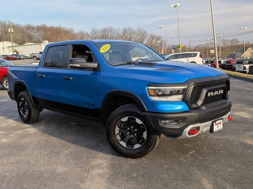 Hydro Blue Pearlcoat 2022 RAM 1500 Rebel