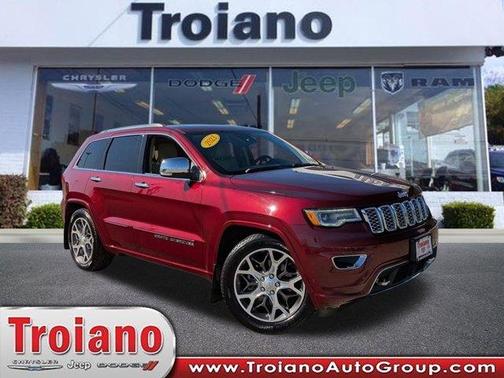 Velvet Red Pearlcoat 2021 Jeep Grand Cherokee Overland