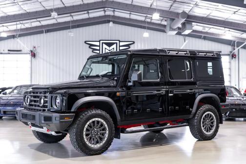 Black 2024 INEOS Grenadier FIELDMASTER EDITION-RED FRAME-ROUGH PACK-86 395 MS SUV