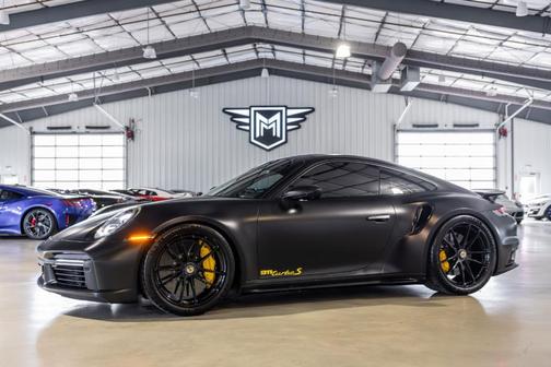 Black 2021 Porsche 911 Turbo S