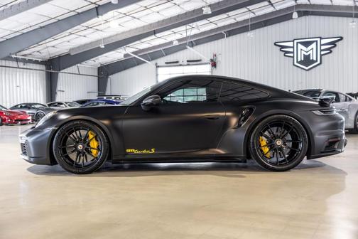 Black 2021 Porsche 911 Turbo S