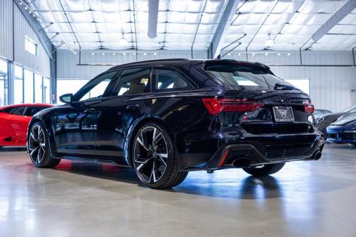 Sebring Black 2023 Audi RS 6 Avant 4.0T quattro