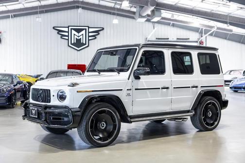 MANUFAKTUR Moonlight White Metallic 2024 Mercedes-Benz AMG G 63 4MATIC SUV