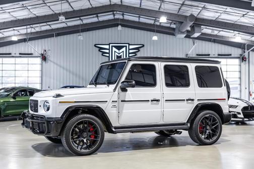 MANUFAKTUR Moonlight White Metallic 2025 Mercedes-Benz AMG G 63 4MATIC