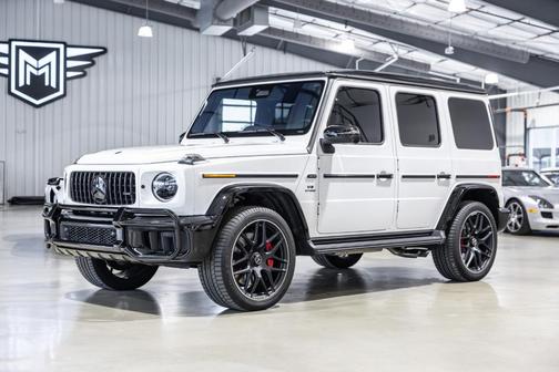 MANUFAKTUR Moonlight White Metallic 2025 Mercedes-Benz AMG G 63 4MATIC