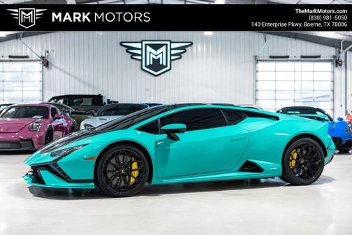 Blu Glauco Metallic 2024 Lamborghini Huracan Tecnica Base Coupe