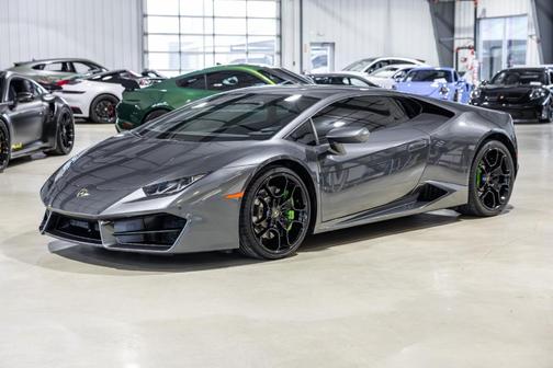 Grigio Lynx Metallic 2017 Lamborghini Huracan LP580-2
