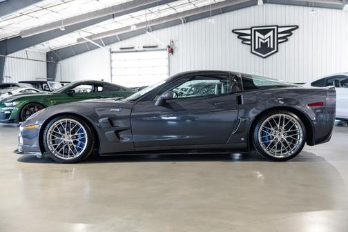 Cyber Gray Metallic 2009 Chevrolet Corvette ZR-1