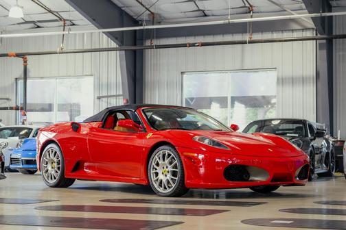 Red 2006 Ferrari F430 Spider
