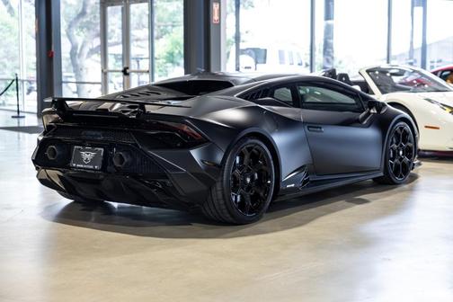 Nero Nemesis Matt Finish 2023 Lamborghini Huracan Tecnica Base