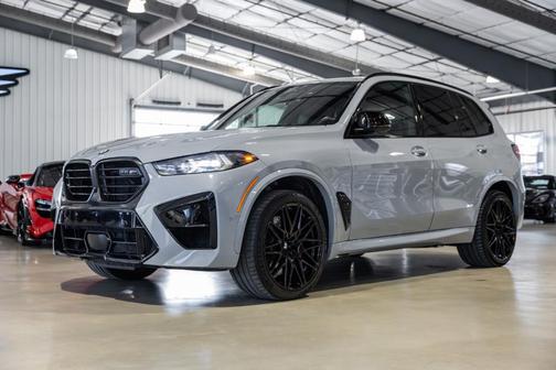 Gray Metallic 2025 BMW X5 M Competition