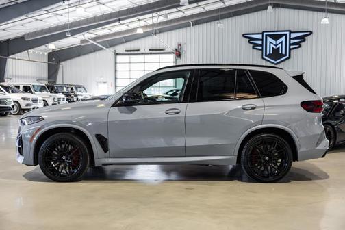 Gray Metallic 2025 BMW X5 M Competition