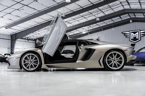 Grigio Antares Metallic 2014 Lamborghini Aventador LP700-4