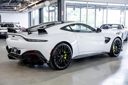 Lunar White 2023 Aston Martin Vantage F1 Edition
