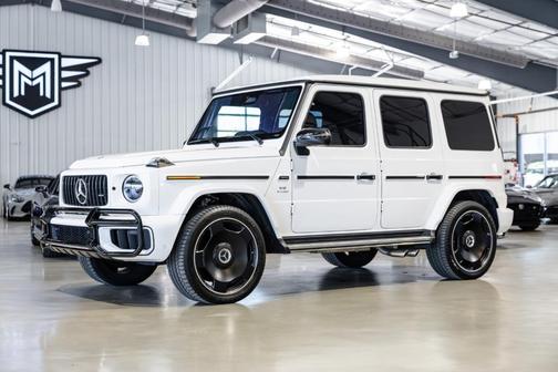 Polar White 2025 Mercedes-Benz AMG G 63 4MATIC